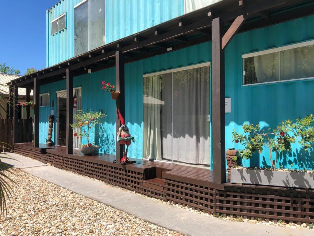 Carambola Container House - Studio Casal Peru Apartment Bombinhas Bagian luar foto